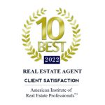Real Estate Agent 10 Best Award 2022